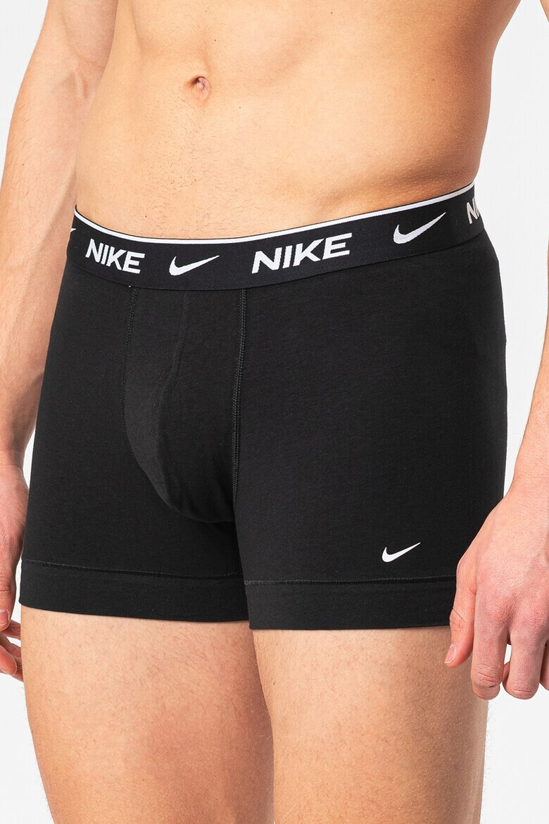 Nike Боксерки с лого - 3 чифта - Черен - Pepit.bg
