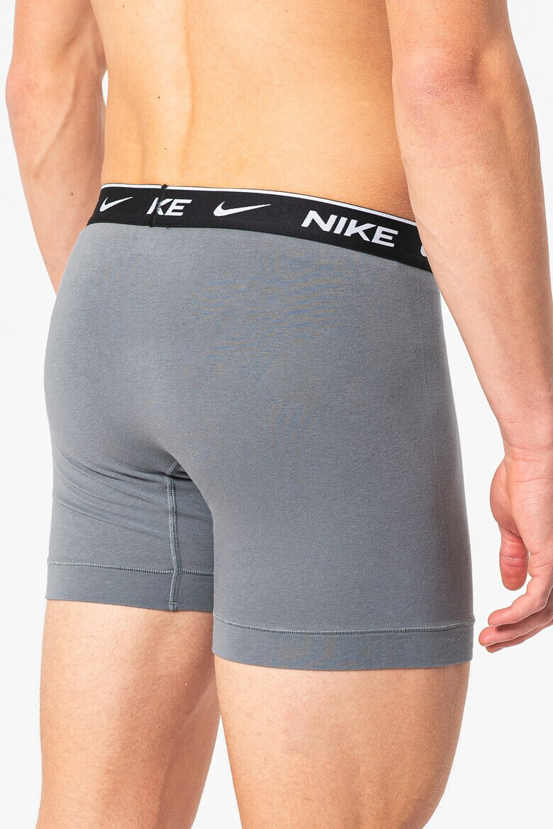 Nike Боксерки с лого - 3 чифта - Зелен/Черен/Син - Pepit.bg