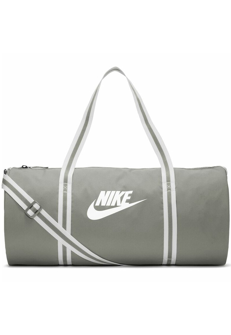 Nike Чанта Duffel Heritage Light Army/White - Pepit.bg