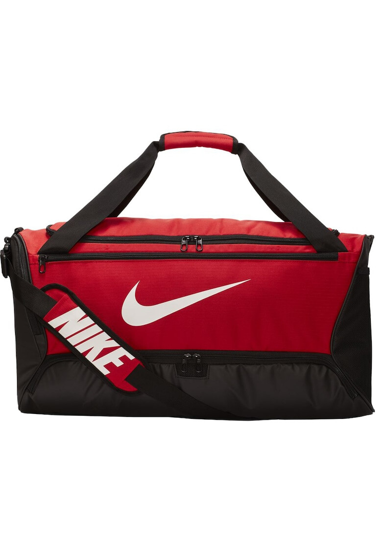 Nike Чанта Duffle Brasilia M 9.0 60 л Red/Black - Pepit.bg
