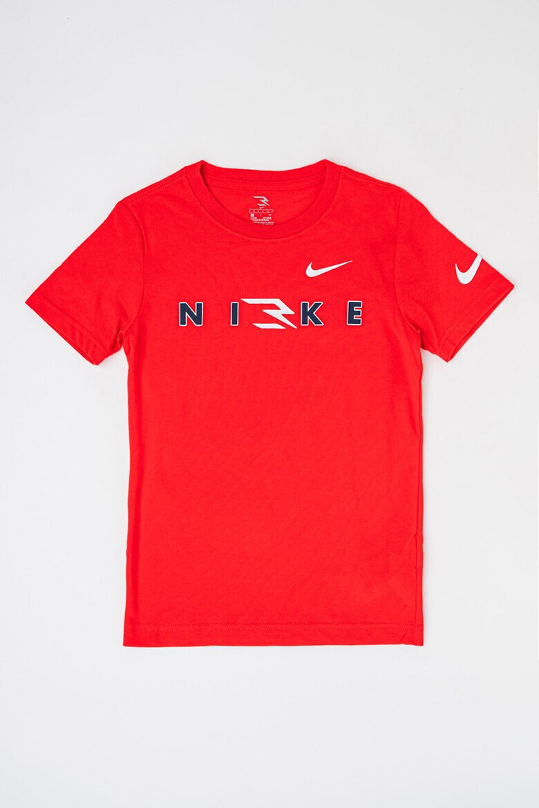 Nike Десенирана тениска с лого - Pepit.bg
