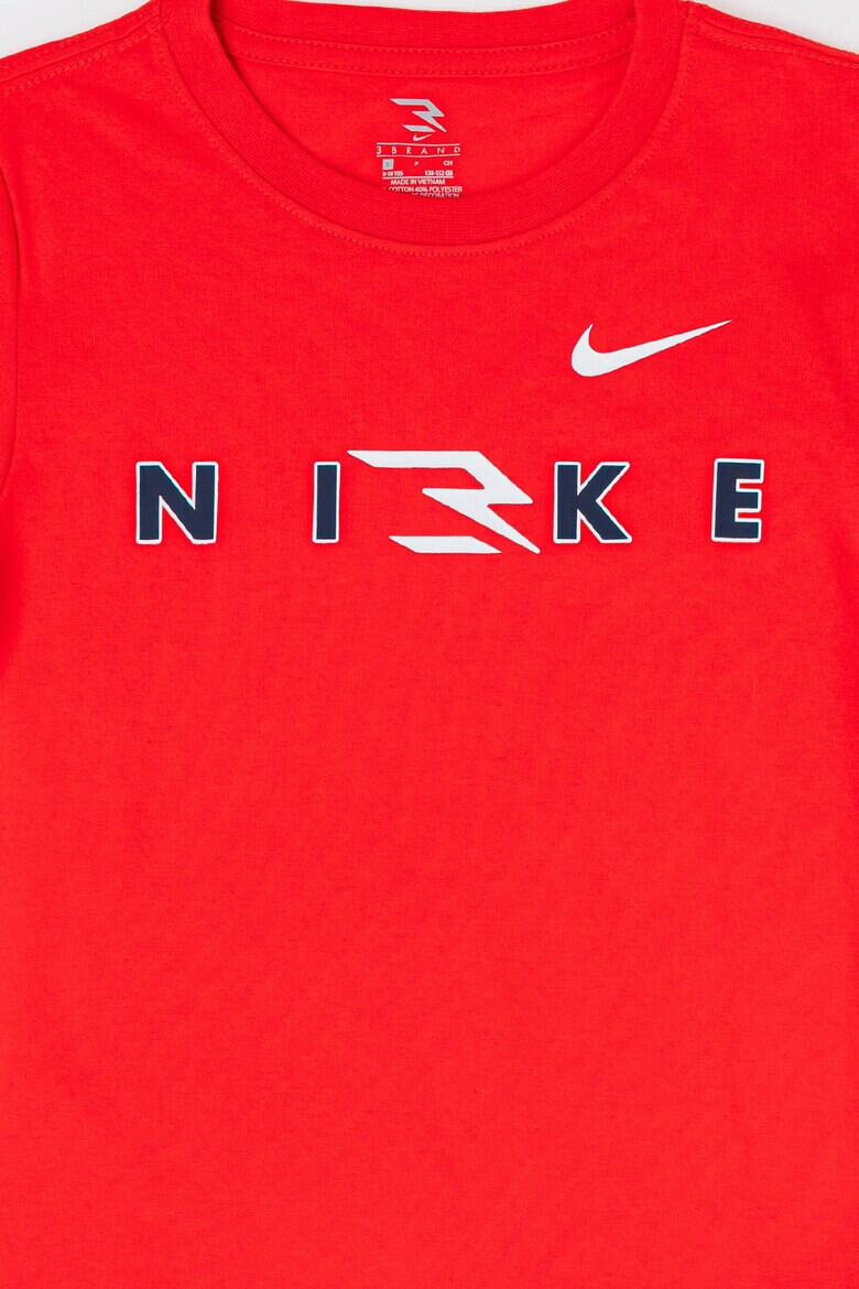 Nike Десенирана тениска с лого - Pepit.bg