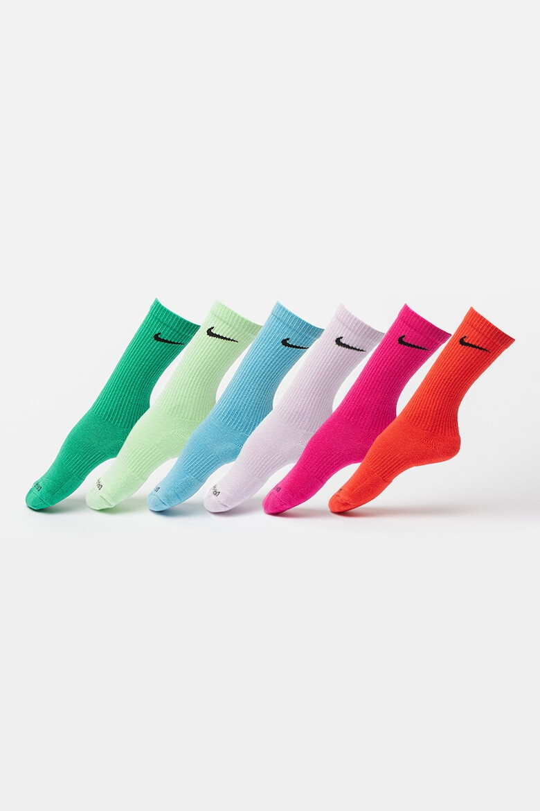 Nike Дълги тренировъчни чорапи с памук - 6 чифта - Pepit.bg