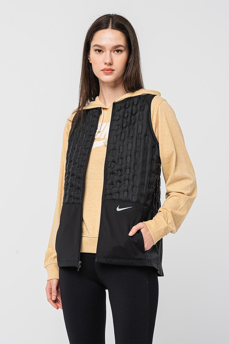 Nike Елек за бягане Therma-FIT с цип - Pepit.bg