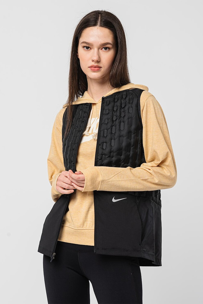 Nike Елек за бягане Therma-FIT с цип - Pepit.bg