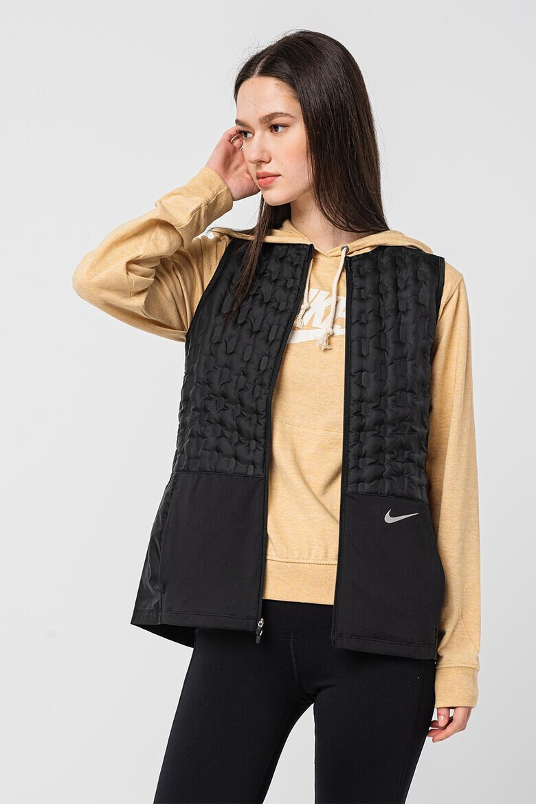 Nike Елек за бягане Therma-FIT с цип - Pepit.bg