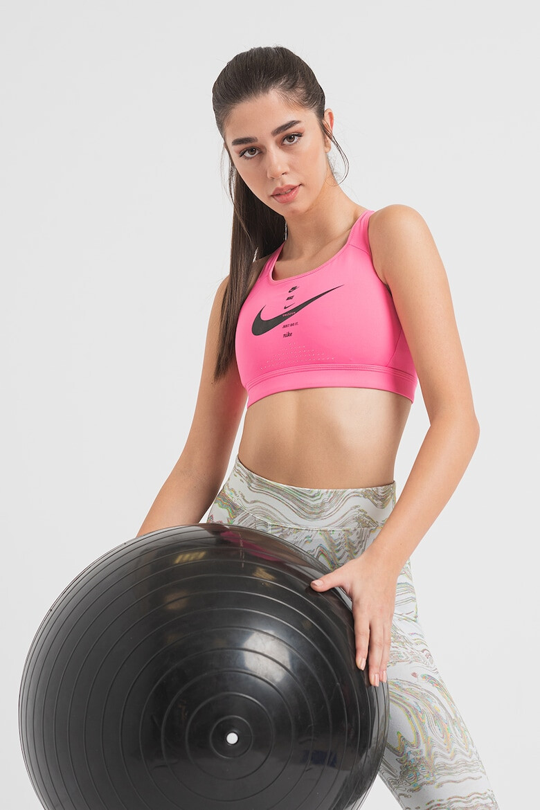 Nike Фитнес бюстие с лого - Pepit.bg