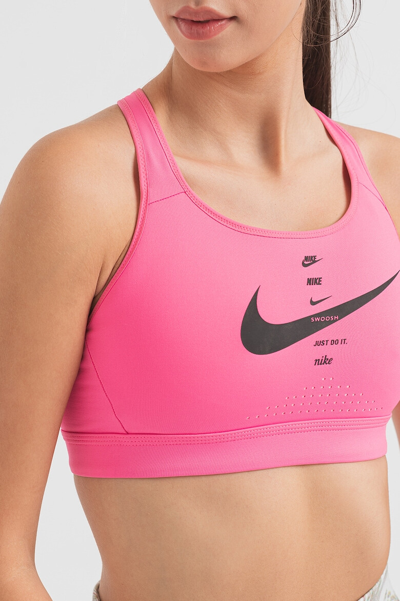 Nike Фитнес бюстие с лого - Pepit.bg