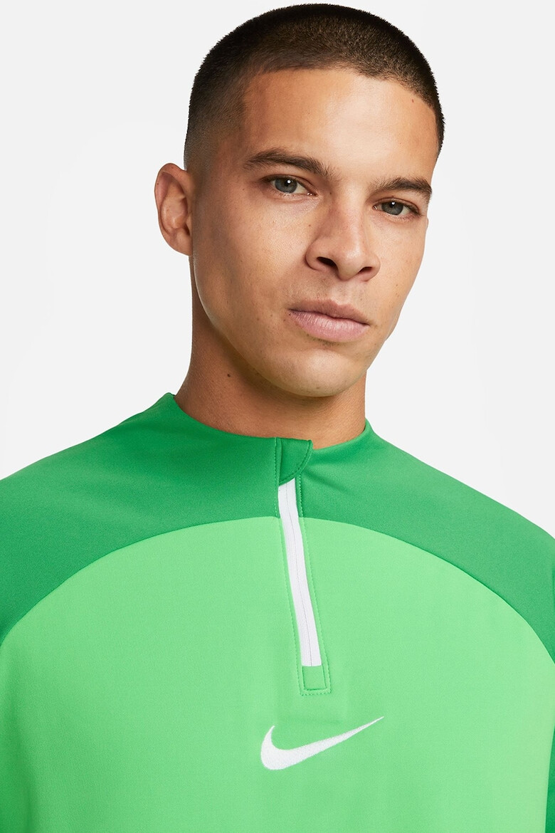 Nike Фитнес блуза Academy с Dri-FIT и къс цип - Pepit.bg