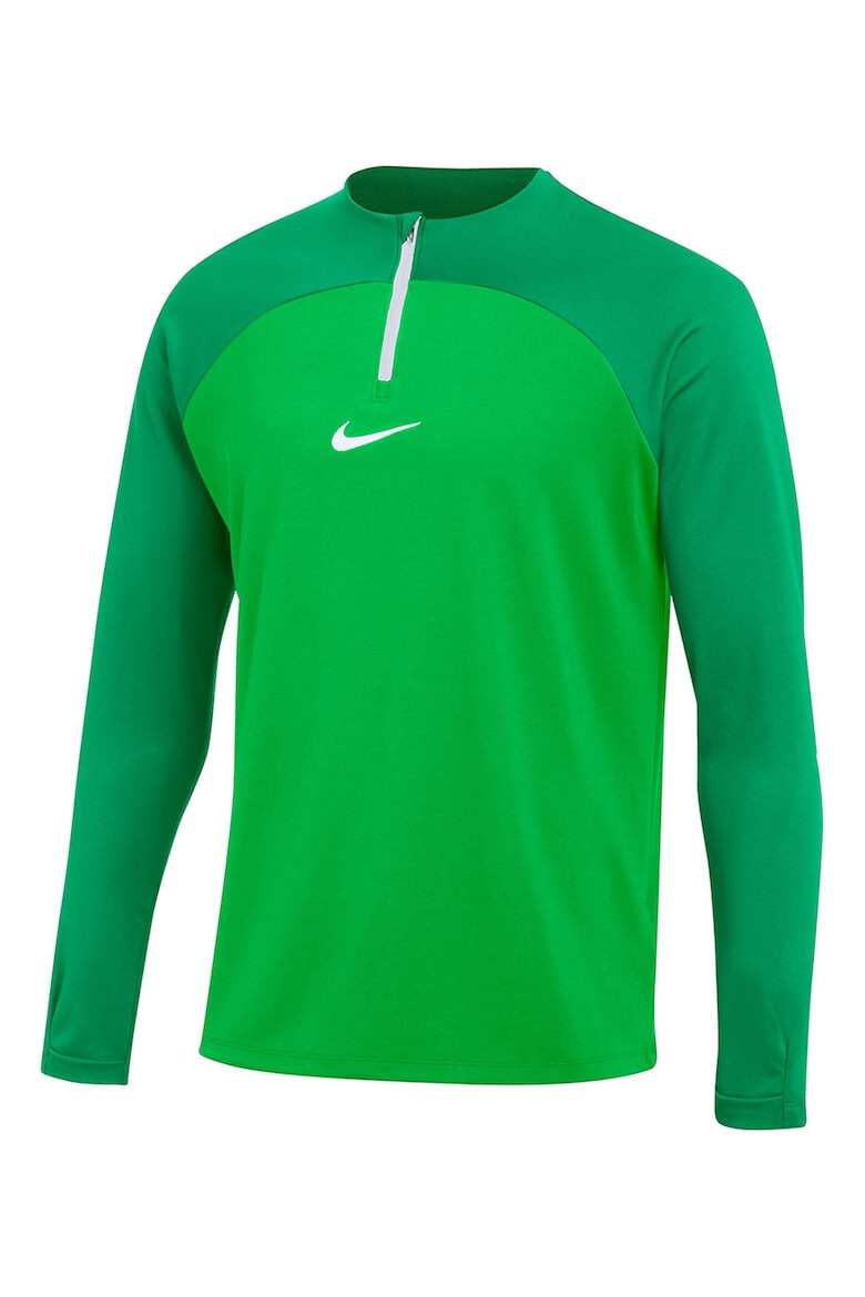 Nike Фитнес блуза Academy с Dri-FIT и къс цип - Pepit.bg