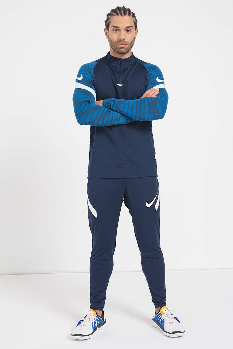 Nike Фитнес блуза с къс цип - Pepit.bg