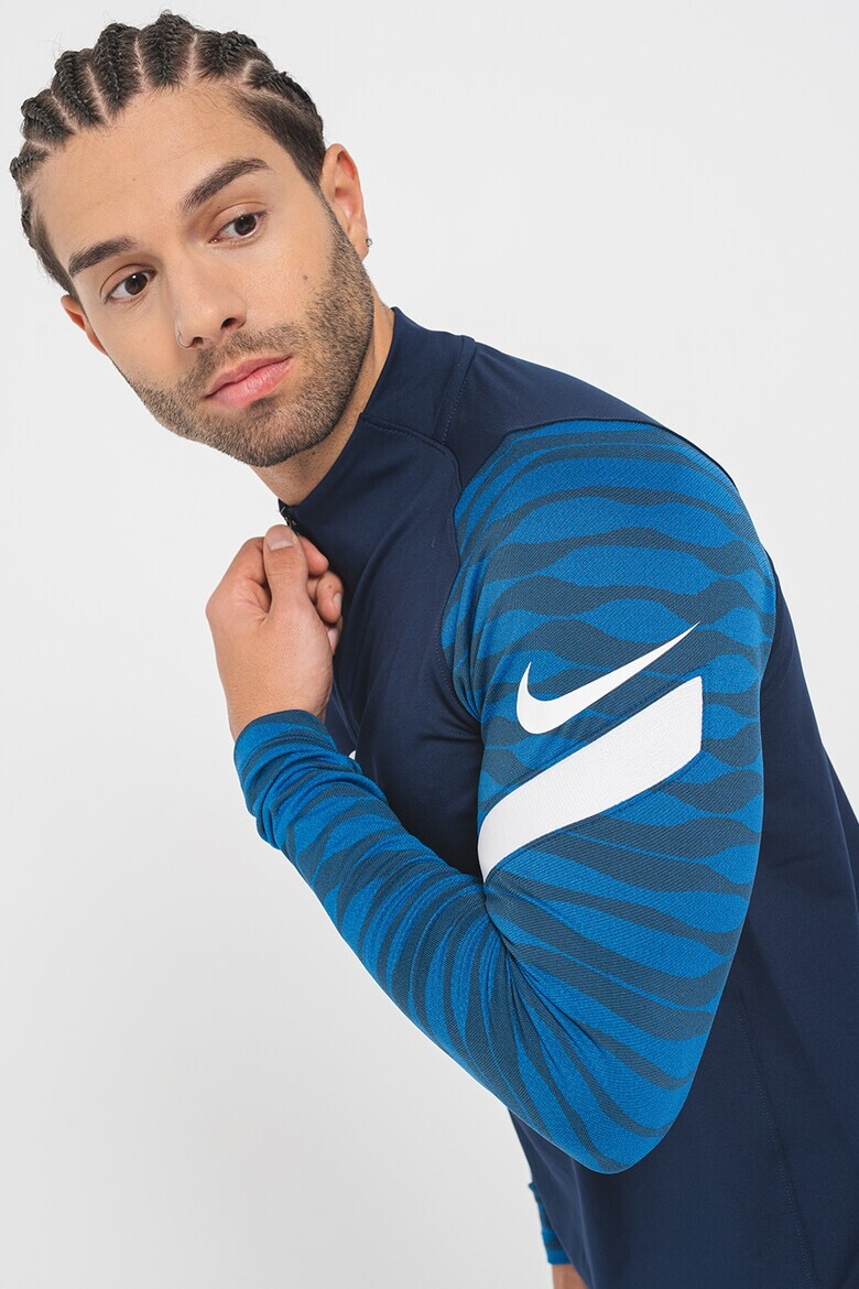 Nike Фитнес блуза с къс цип - Pepit.bg