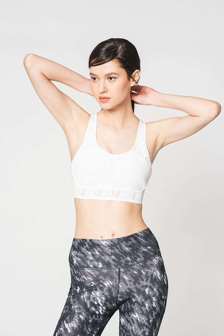 Nike Фитнес бюстие Swoosh Dri-FIT - Pepit.bg
