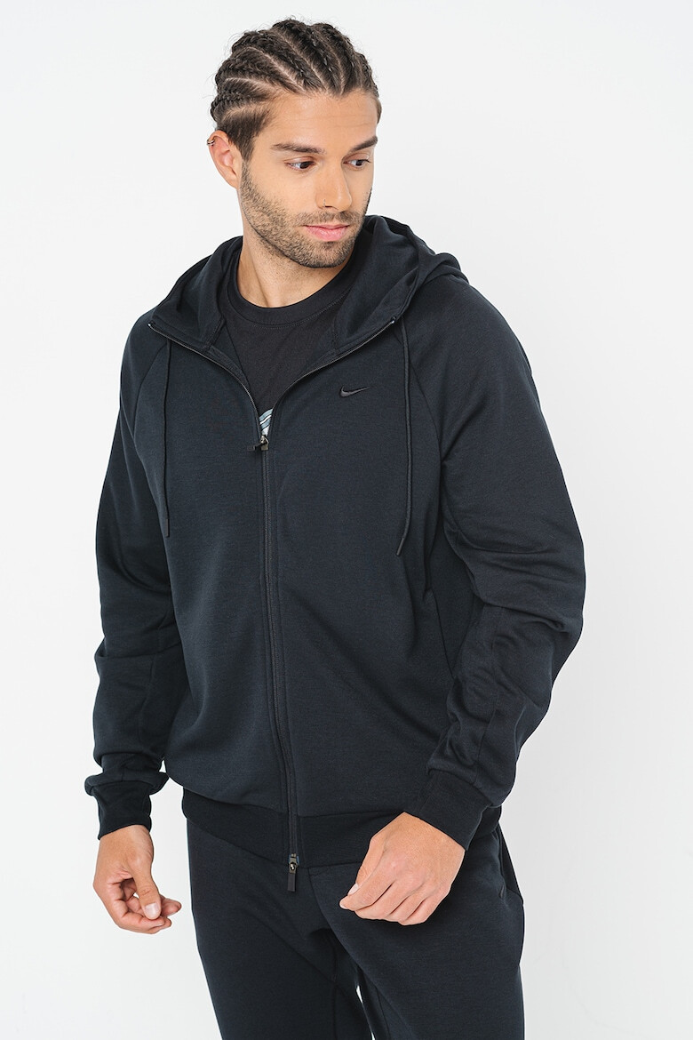 Nike Фитнес худи с Dri Fit - Черен - Pepit.bg