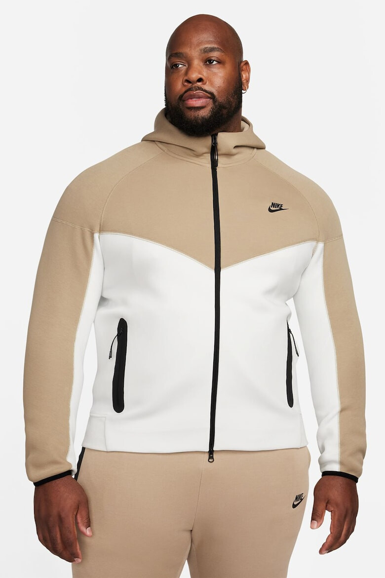 Nike Худи с памук с цип - Pepit.bg