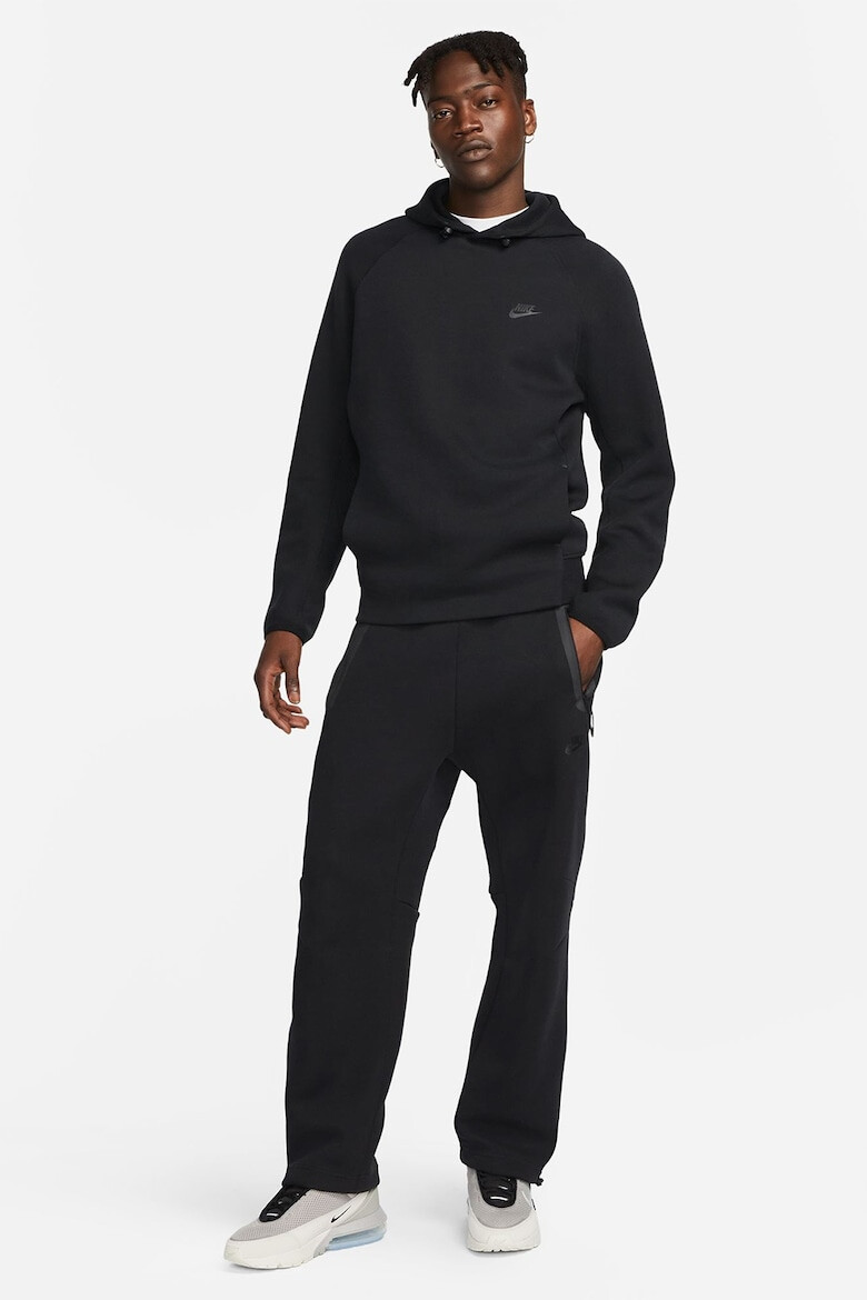 Nike Фитнес худи с ръкави реглан - Черен - Pepit.bg