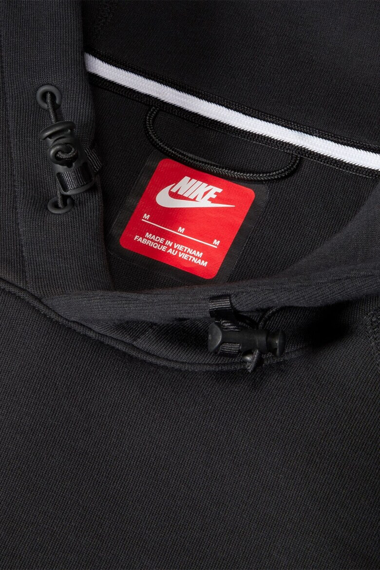 Nike Фитнес худи с ръкави реглан - Черен - Pepit.bg