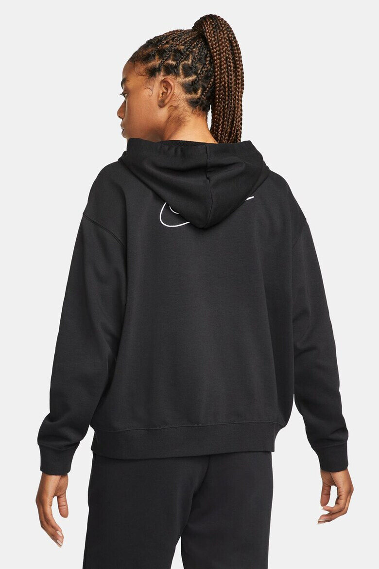 Nike Фитнес худи с цип и лого - Pepit.bg