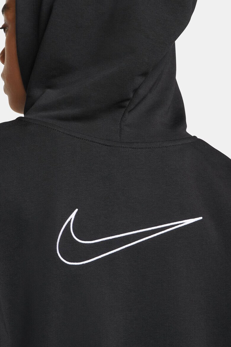 Nike Фитнес худи с цип и лого - Pepit.bg