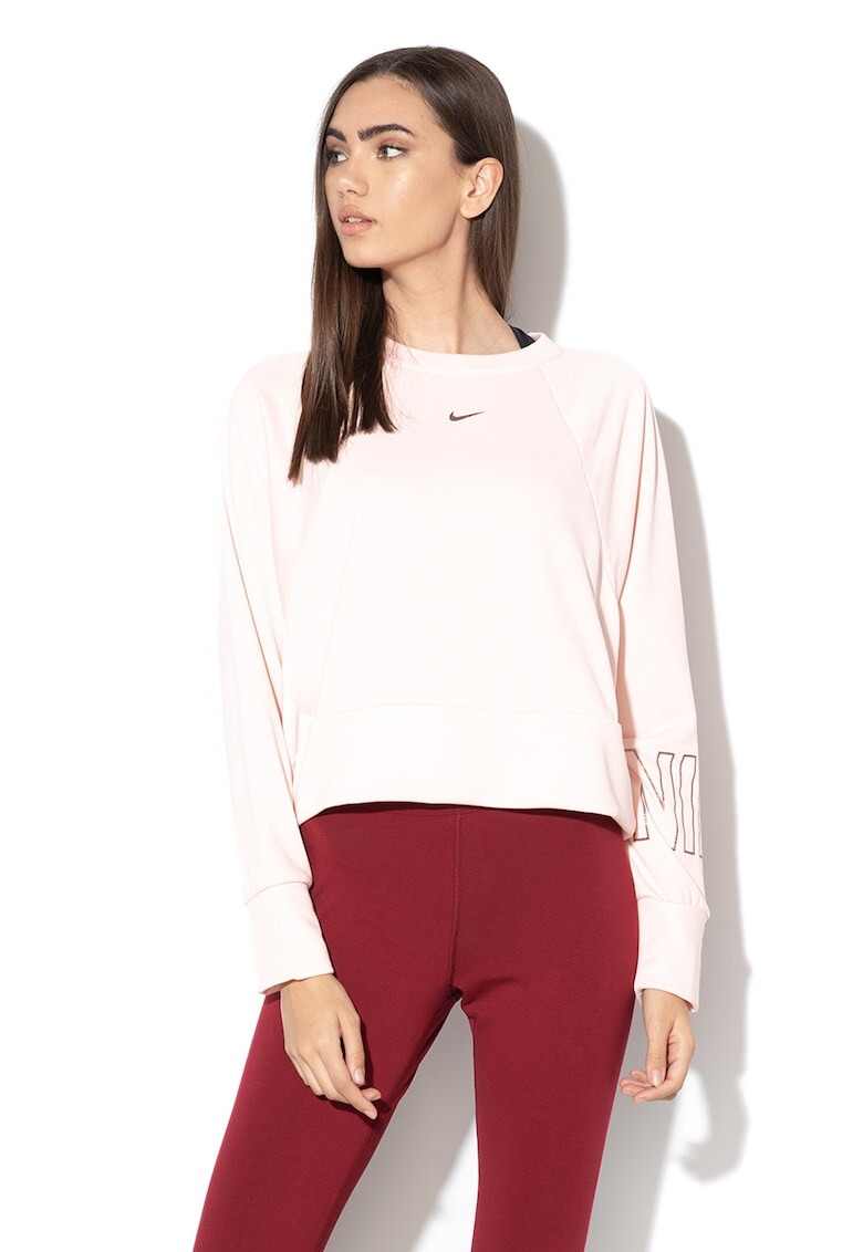 Nike Фитнес къса блуза с Dri-Fit - Pepit.bg