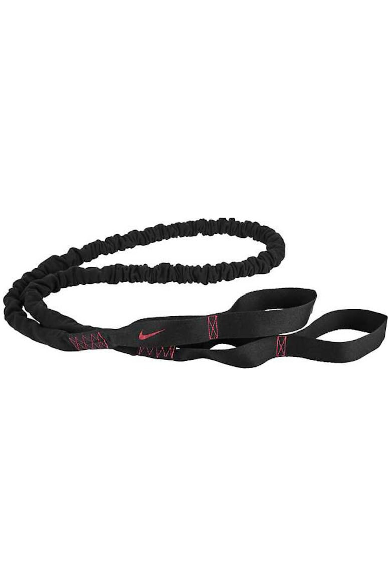 Nike Фитнес ластик Fitness Unisex RESISTANCE BAND MEDIUM BLACK/LT CRIMSON NS - Pepit.bg