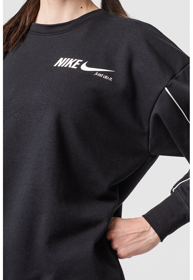 Nike Уголемен фитнес суитшърт Get Fit с Dri-FIT - Pepit.bg