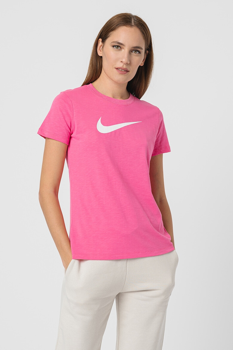 Nike Фитнес тениска с Dri-Fit и лого - Pepit.bg