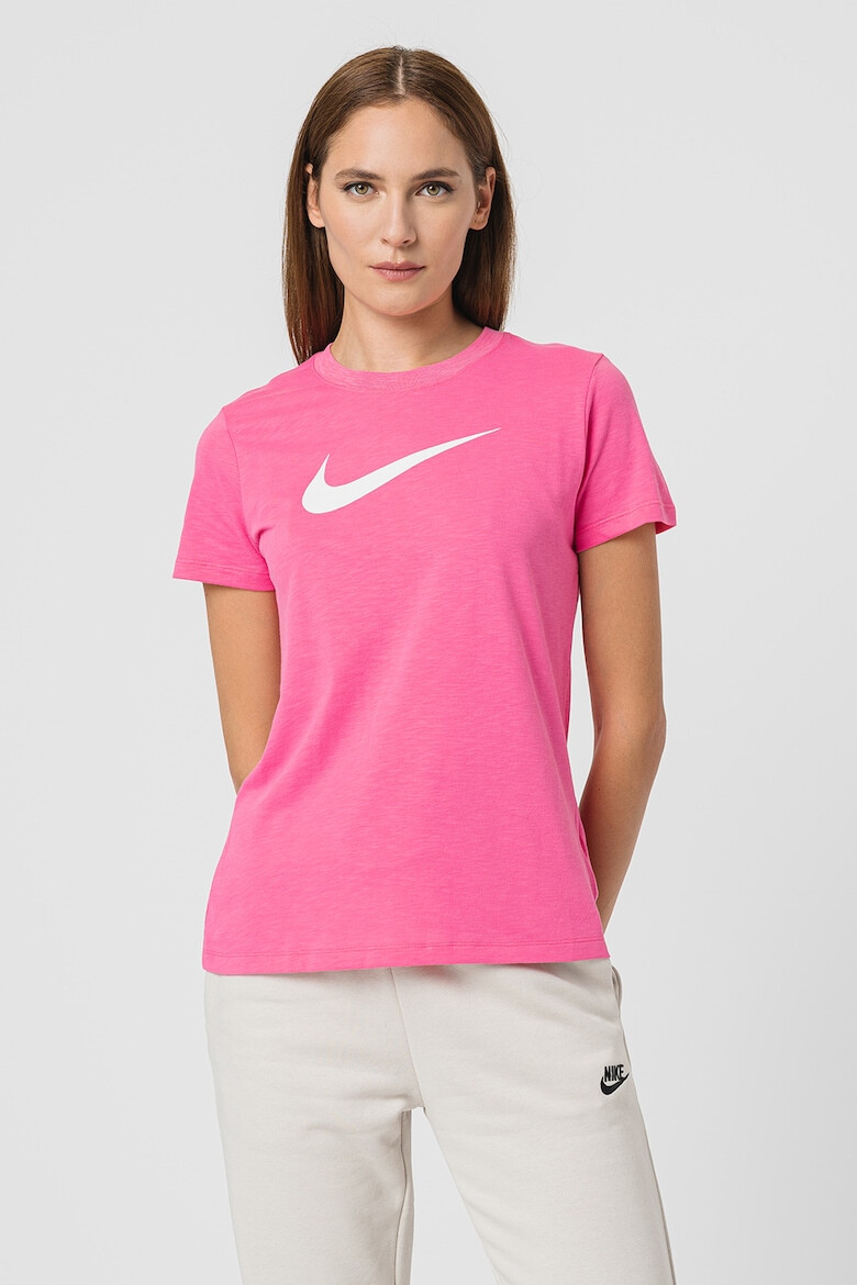 Nike Фитнес тениска с Dri-Fit и лого - Pepit.bg