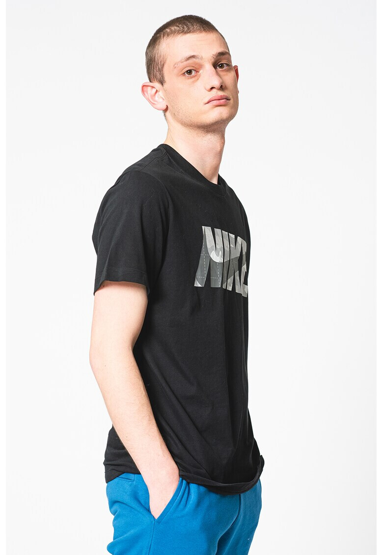Nike Фитнес тениска с лого - Pepit.bg