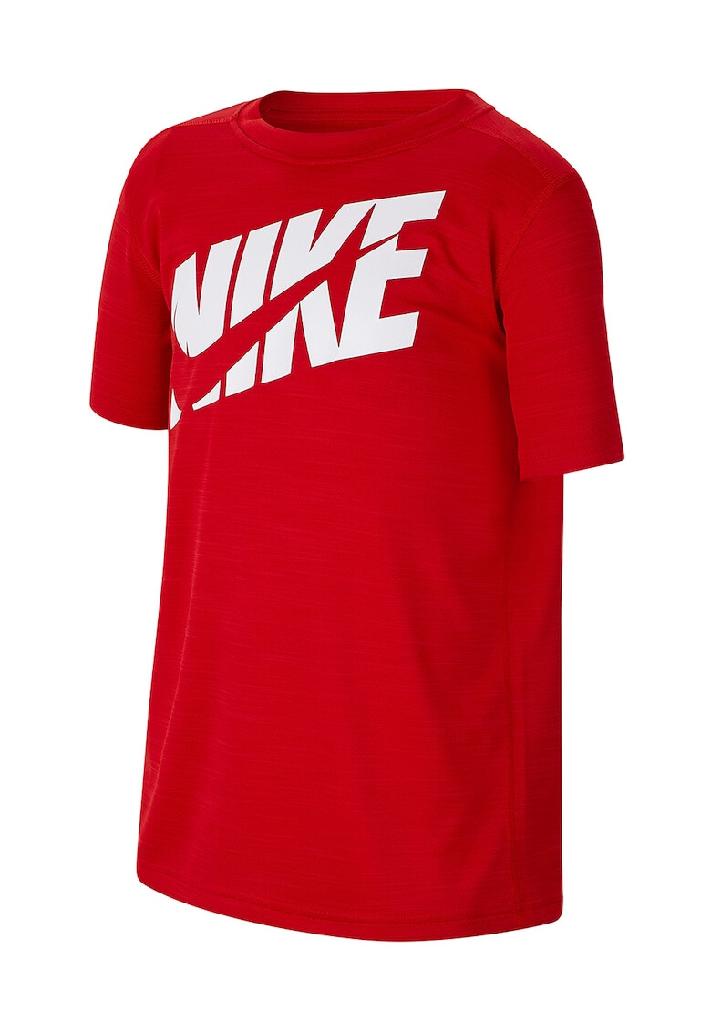 Nike Фитнес тениска с лого - Pepit.bg