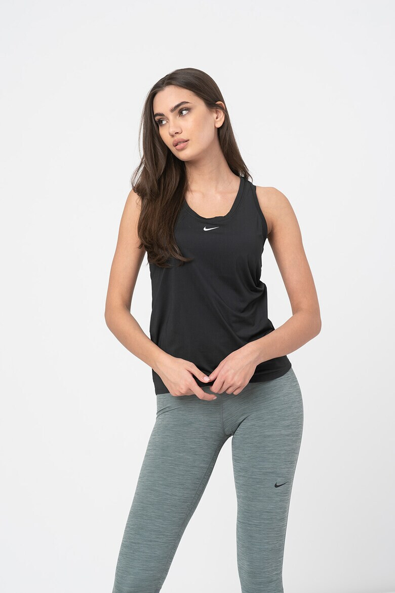 Nike Фитнес топ One с Dri-Fit с лого - Pepit.bg