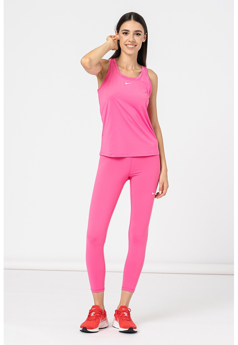 Nike Фитнес топ One с Dri-Fit с лого - Pepit.bg