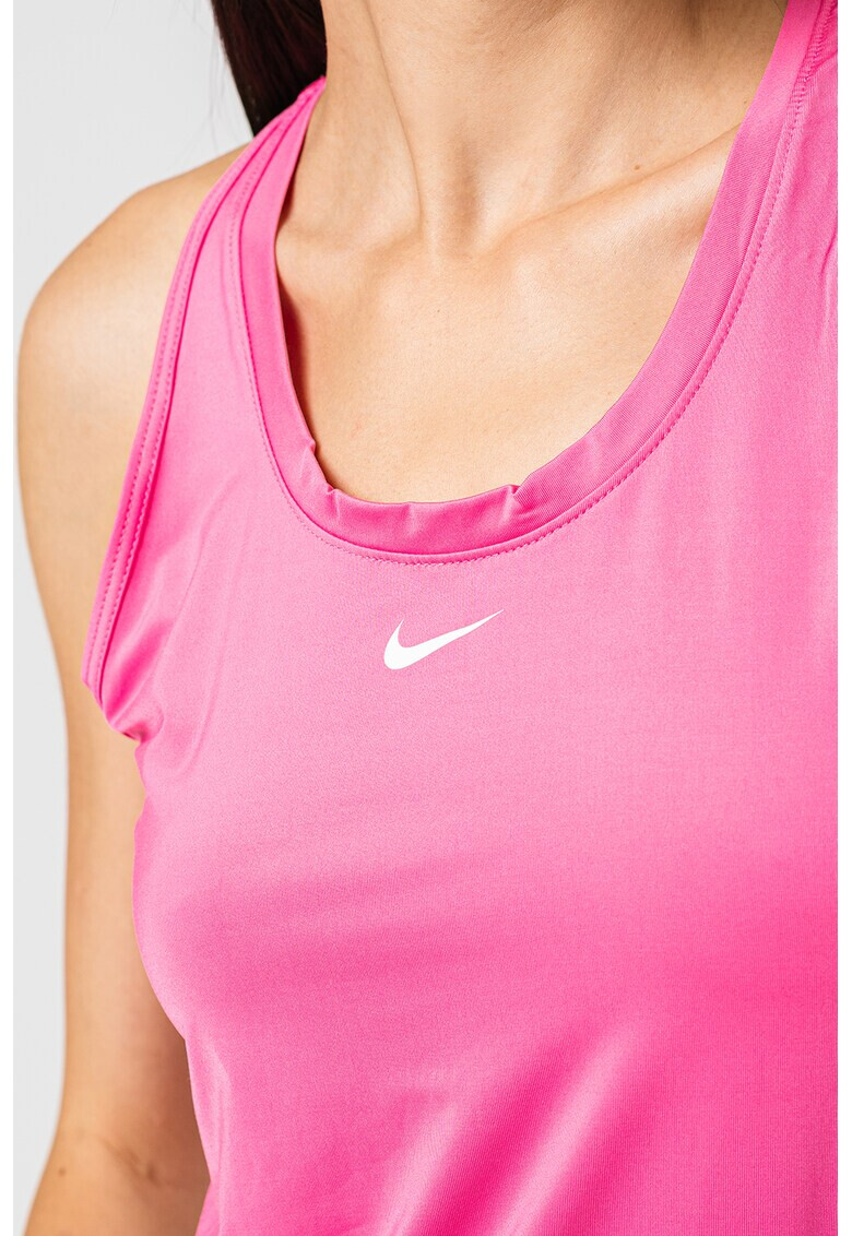 Nike Фитнес топ One с Dri-Fit с лого - Pepit.bg