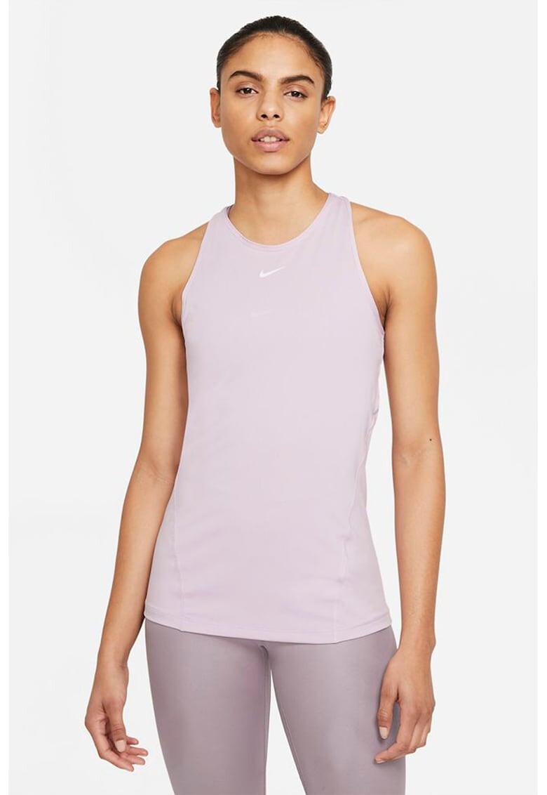 Nike Фитнес топ Pro с мрежеста част - Pepit.bg