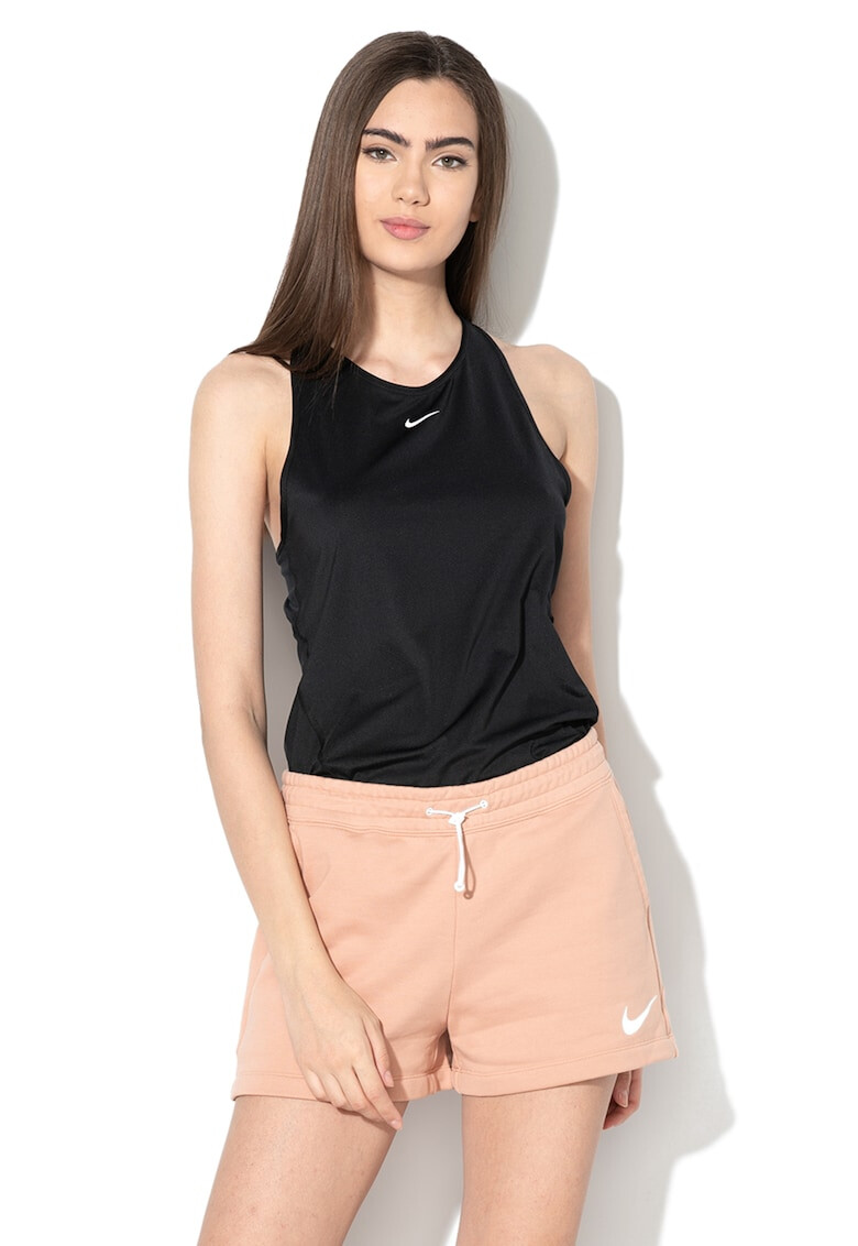 Nike Фитнес топ Pro с мрежеста част - Pepit.bg