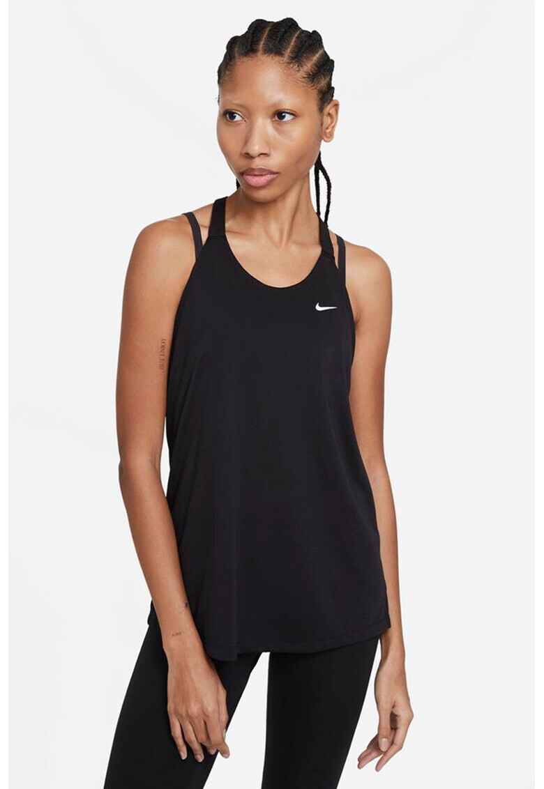 Nike Фитнес топ с изрязан гръб - Pepit.bg