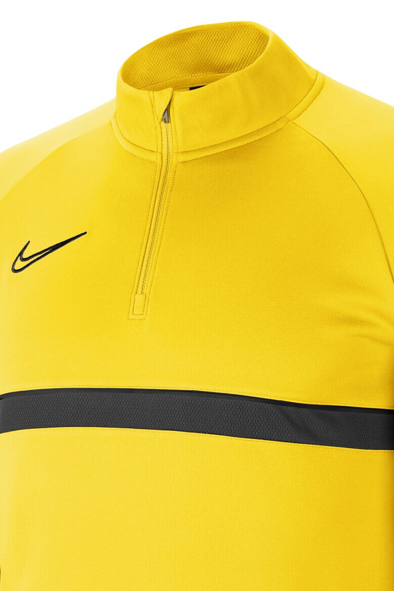 Nike Футболна блуза с Dri-Fit и къс цип - Pepit.bg