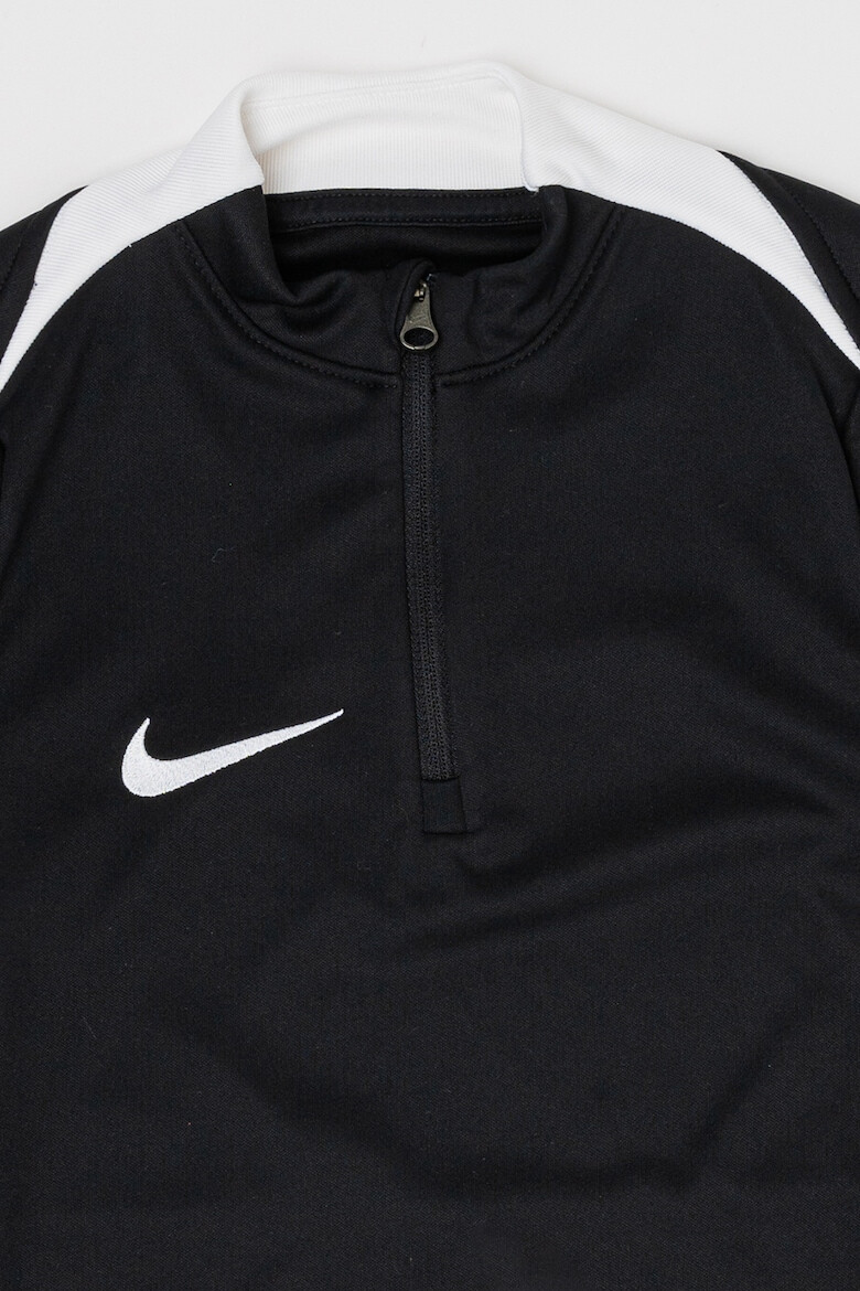 Nike Футболна блуза с Dri Fit с къс цип - Pepit.bg