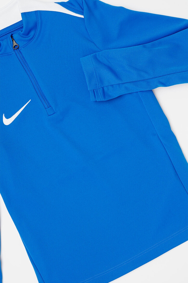 Nike Футболна блуза с Dri Fit с къс цип - Pepit.bg