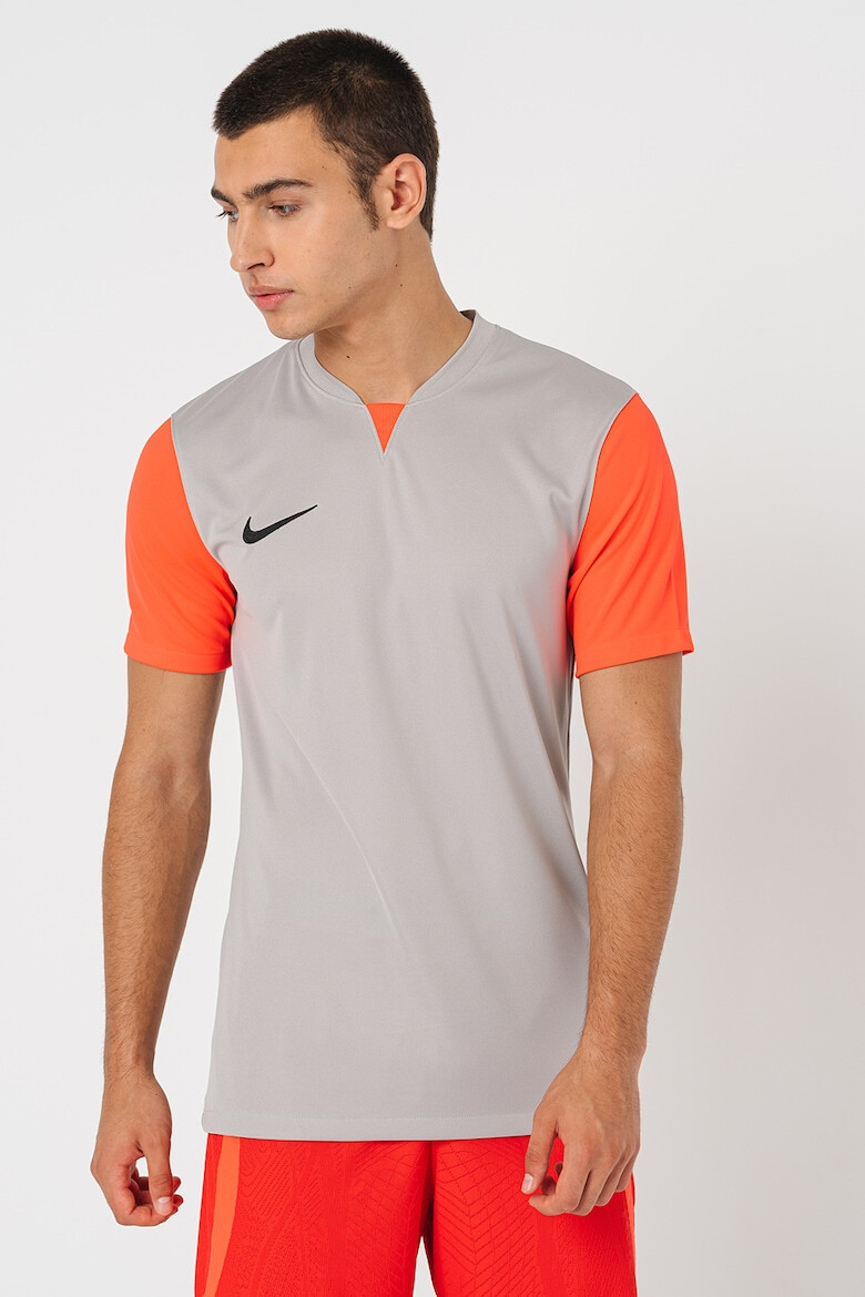 Nike Футболна тениска Trophy с Dri-FIT и контрастни ръкави - Pepit.bg