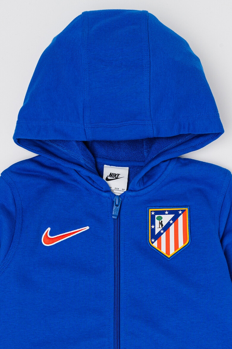 Nike Футболно худи с цип и лого Atlético Madrid - Pepit.bg