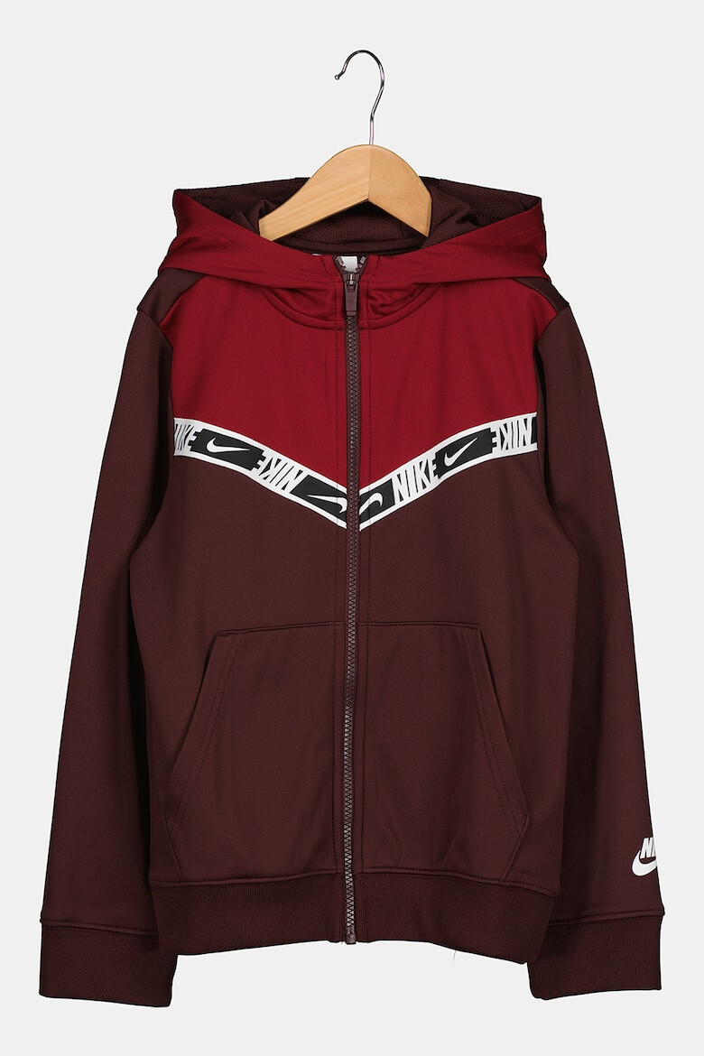 Nike Худи Repeat с цип и джобове отпред - Pepit.bg