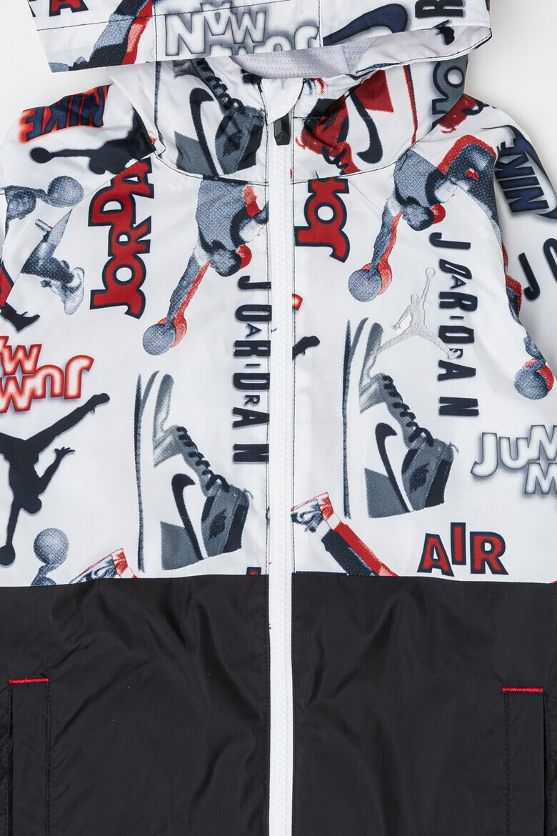 Nike Яке с качулка и принт - Pepit.bg
