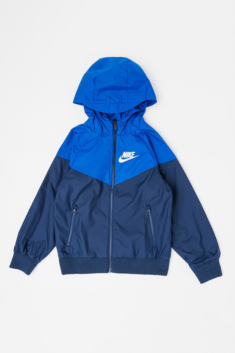 Nike Яке Windrunner с цип и лого - Pepit.bg