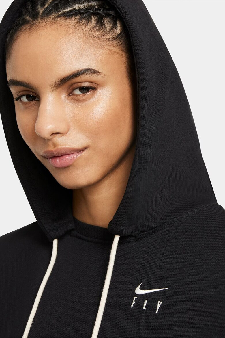 Nike Худи Dri-FIT Swoosh Fly Standard Issue с връзки - Pepit.bg