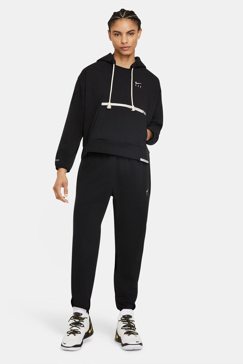 Nike Худи Dri-FIT Swoosh Fly Standard Issue с връзки - Pepit.bg