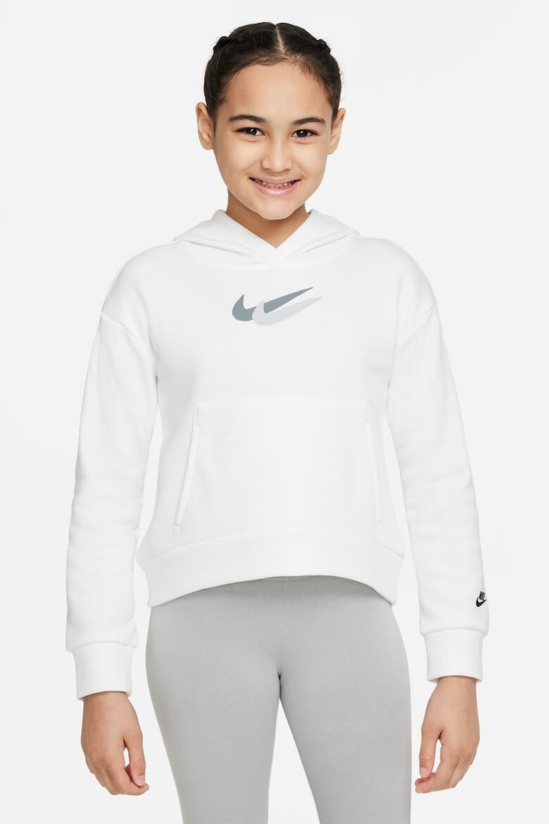 Nike Худи на лога с джоб кенгуру - Pepit.bg