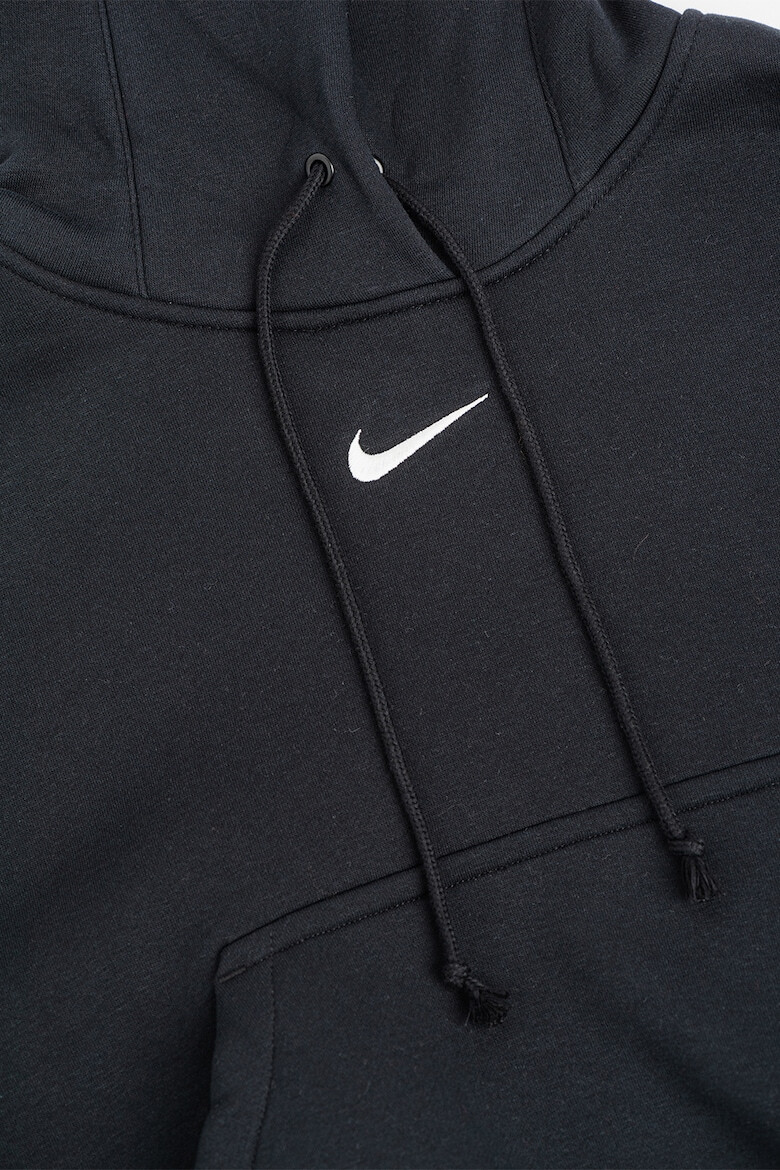 Nike Свободно худи Phoenix с джоб кенгуру - Черен - Pepit.bg