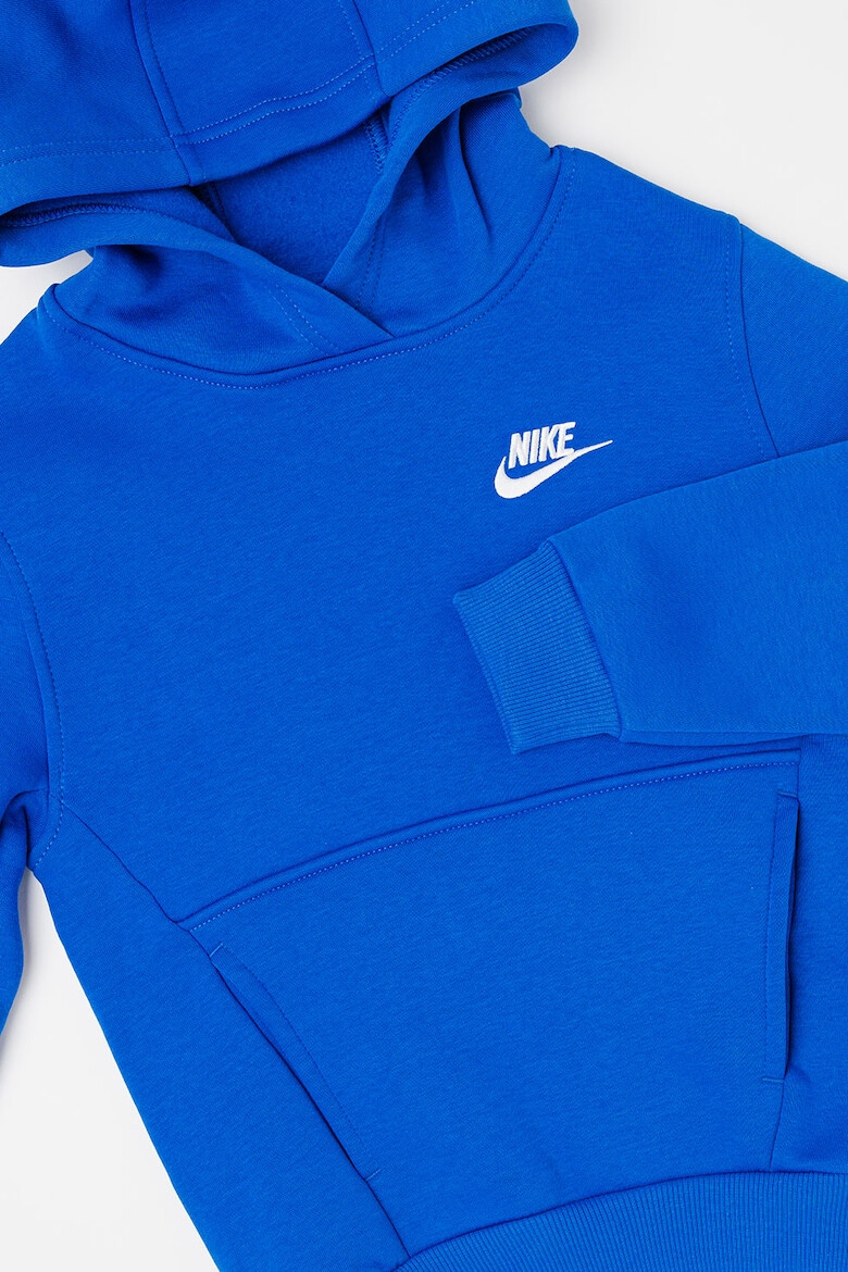 Nike Худи с джоб кенгуру - Кралско Синьо - Pepit.bg