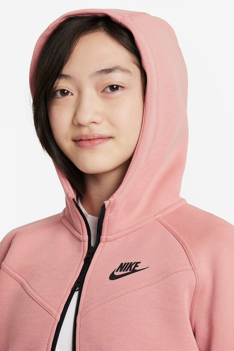 Nike Худи с джобове с цип - Pepit.bg
